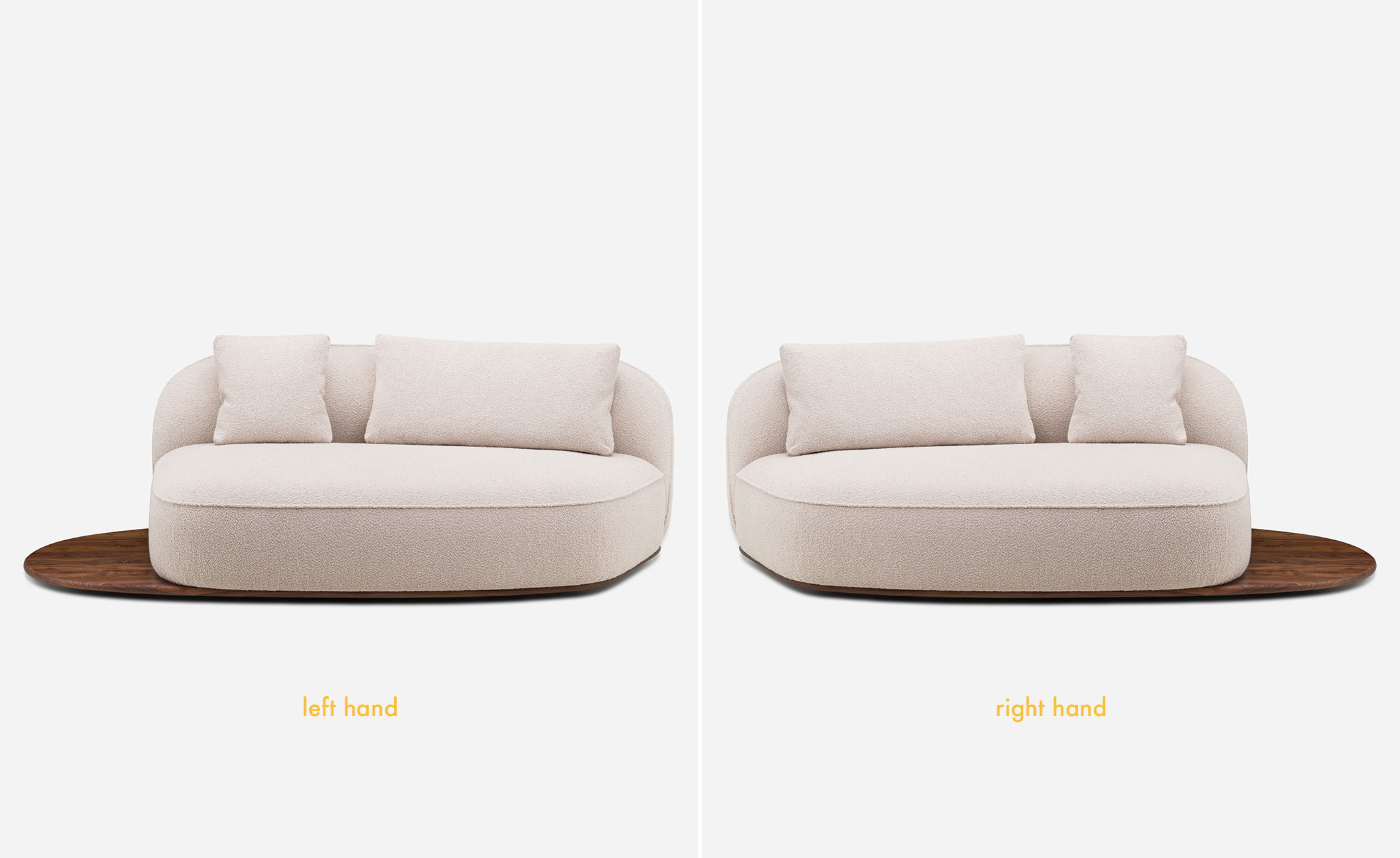Azores Miguel Armless Sofa