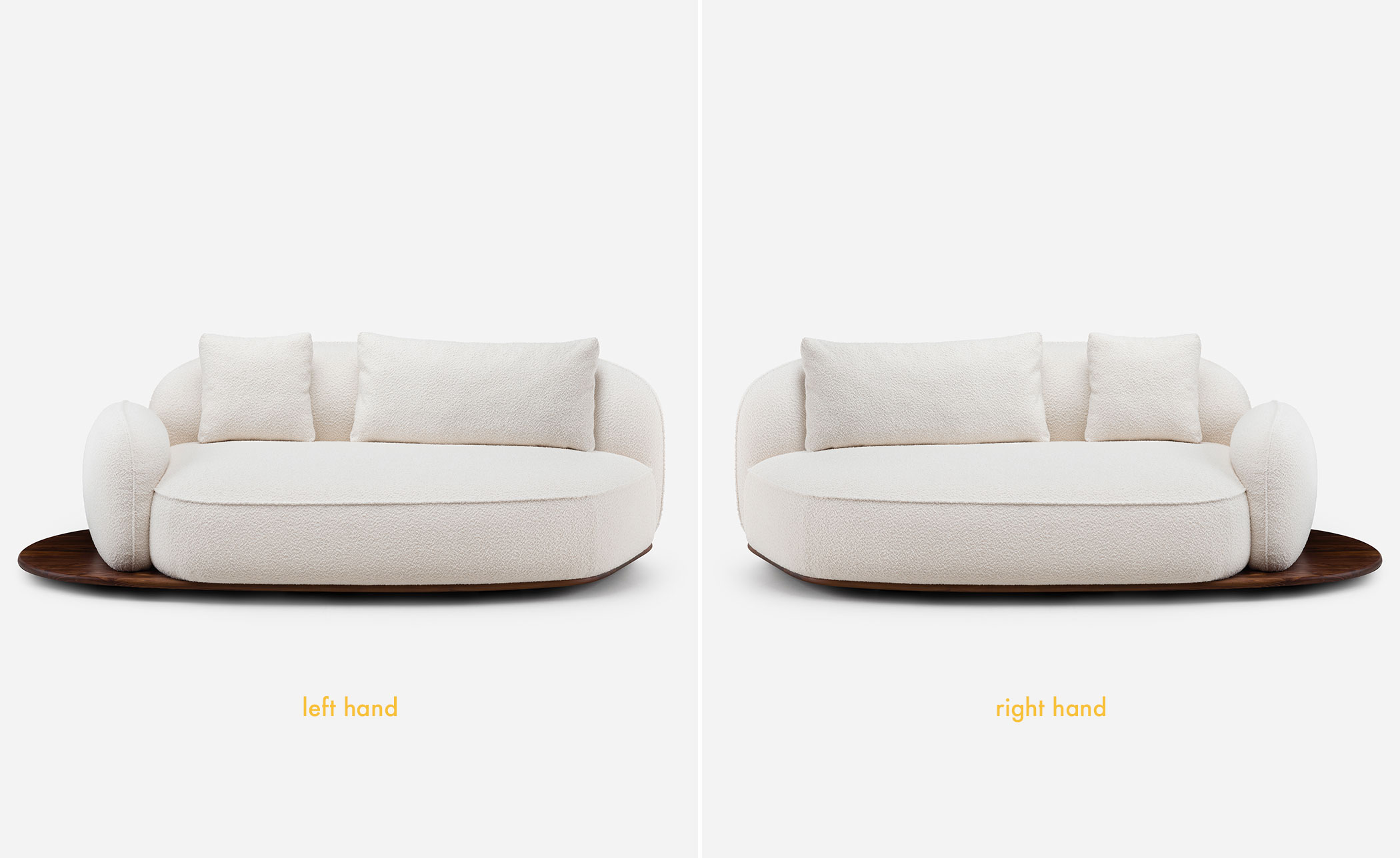 Azores Miguel One-Armed Sofa
