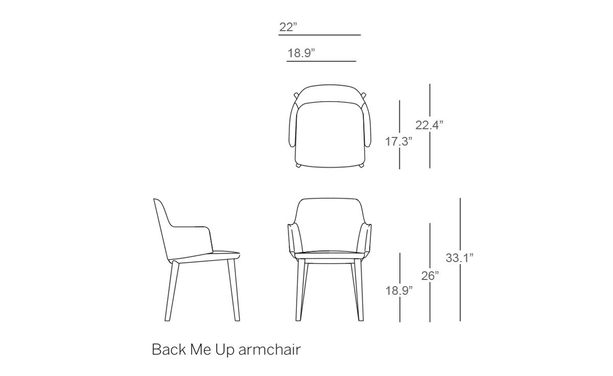 back me up armchair
