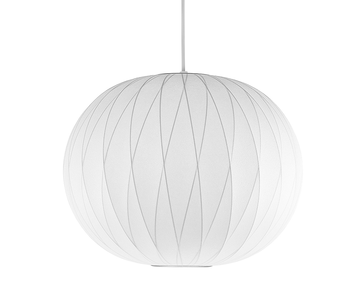 nelson bubble lamp crisscross ball