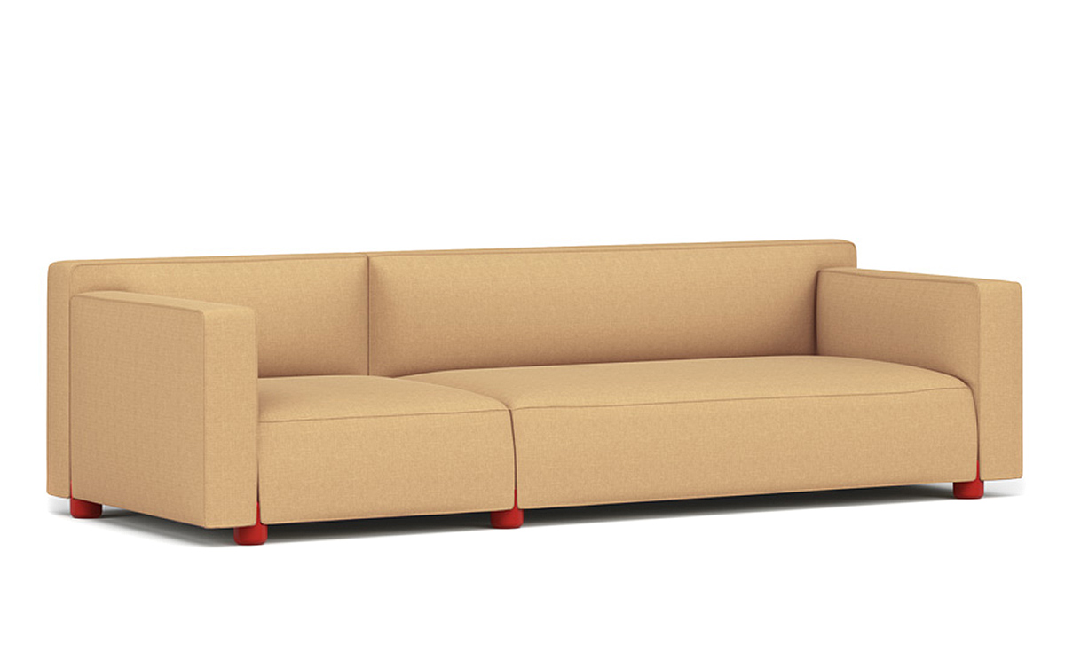 barber osgerby asymmetric sofa