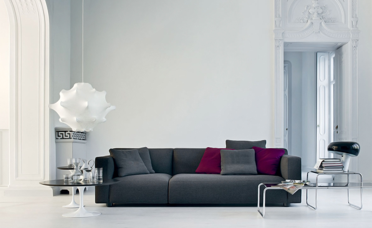 barber osgerby asymmetric sofa