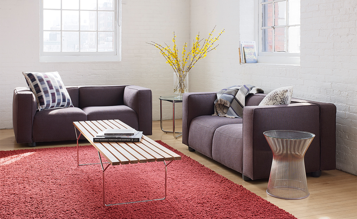 barber osgerby compact two-seat sofa