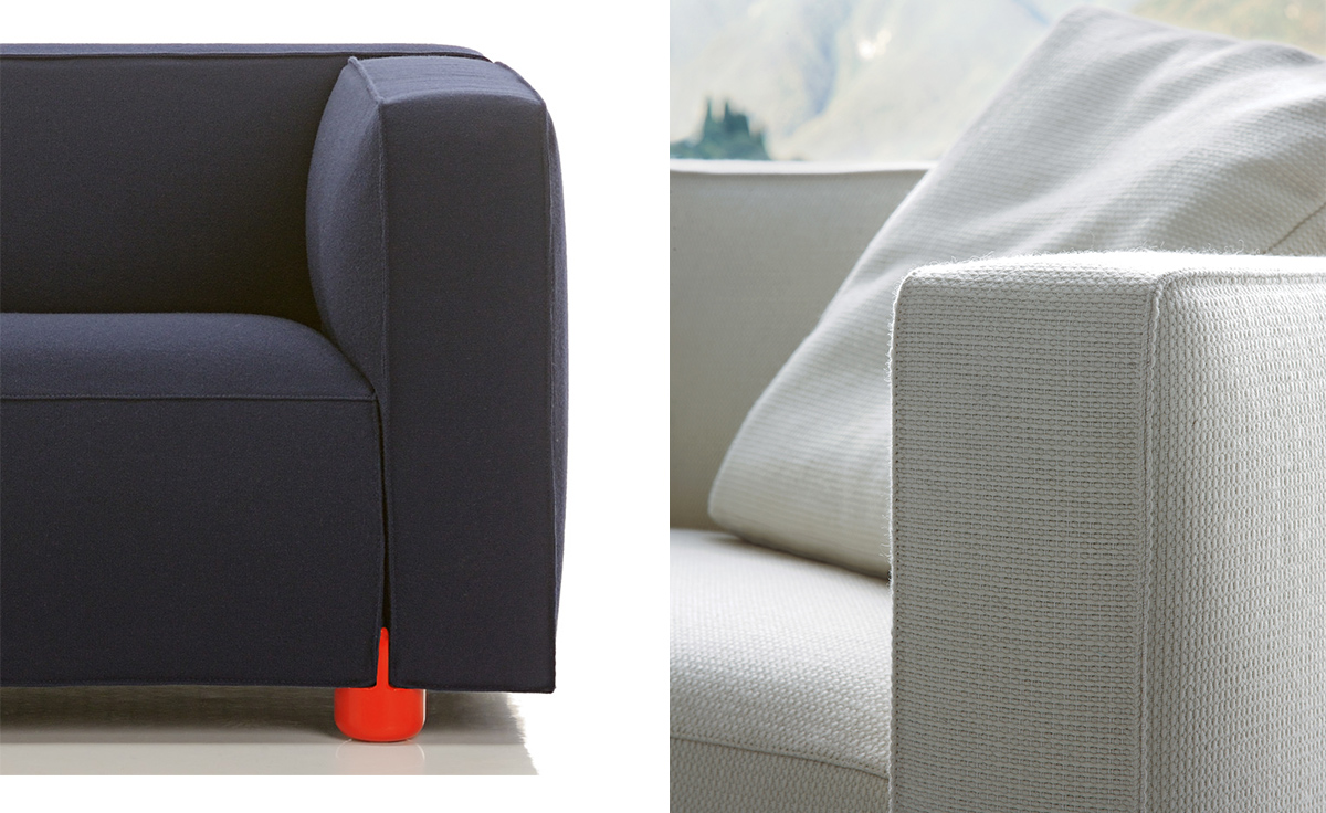 barber osgerby two-seat sofa