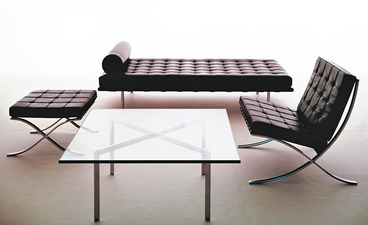 mies van der rohe barcelona couch