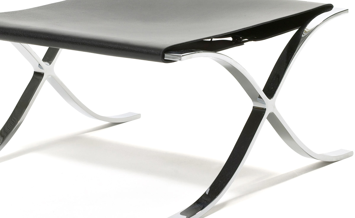 barcelona cowhide stool