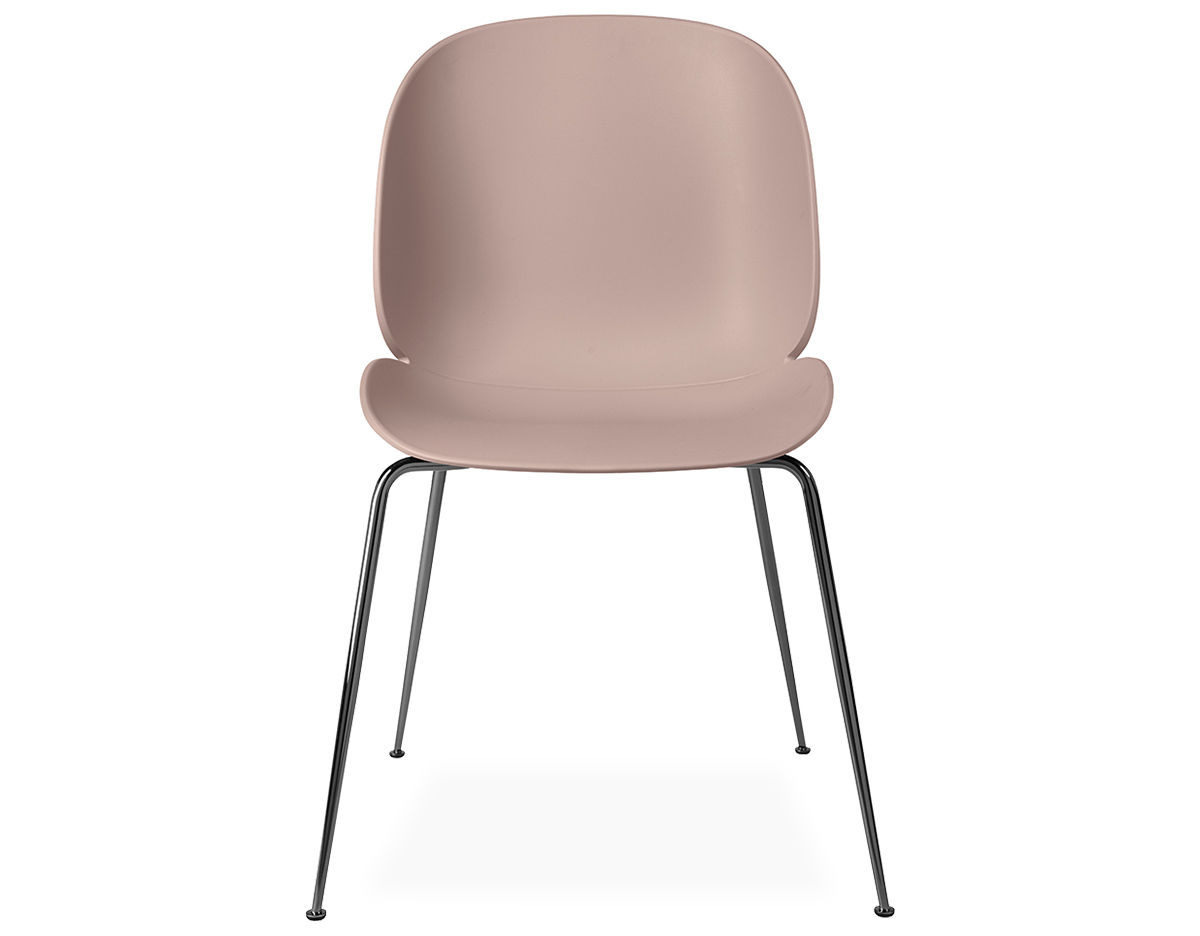 beetle dining chair with conic base