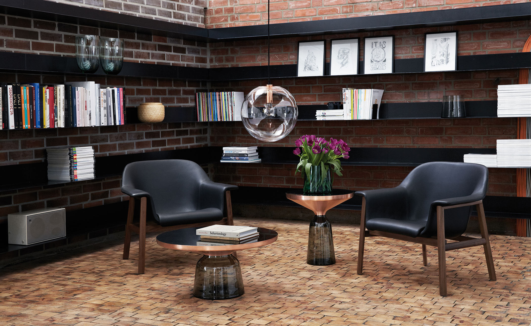 Bell Coffee Table Copper