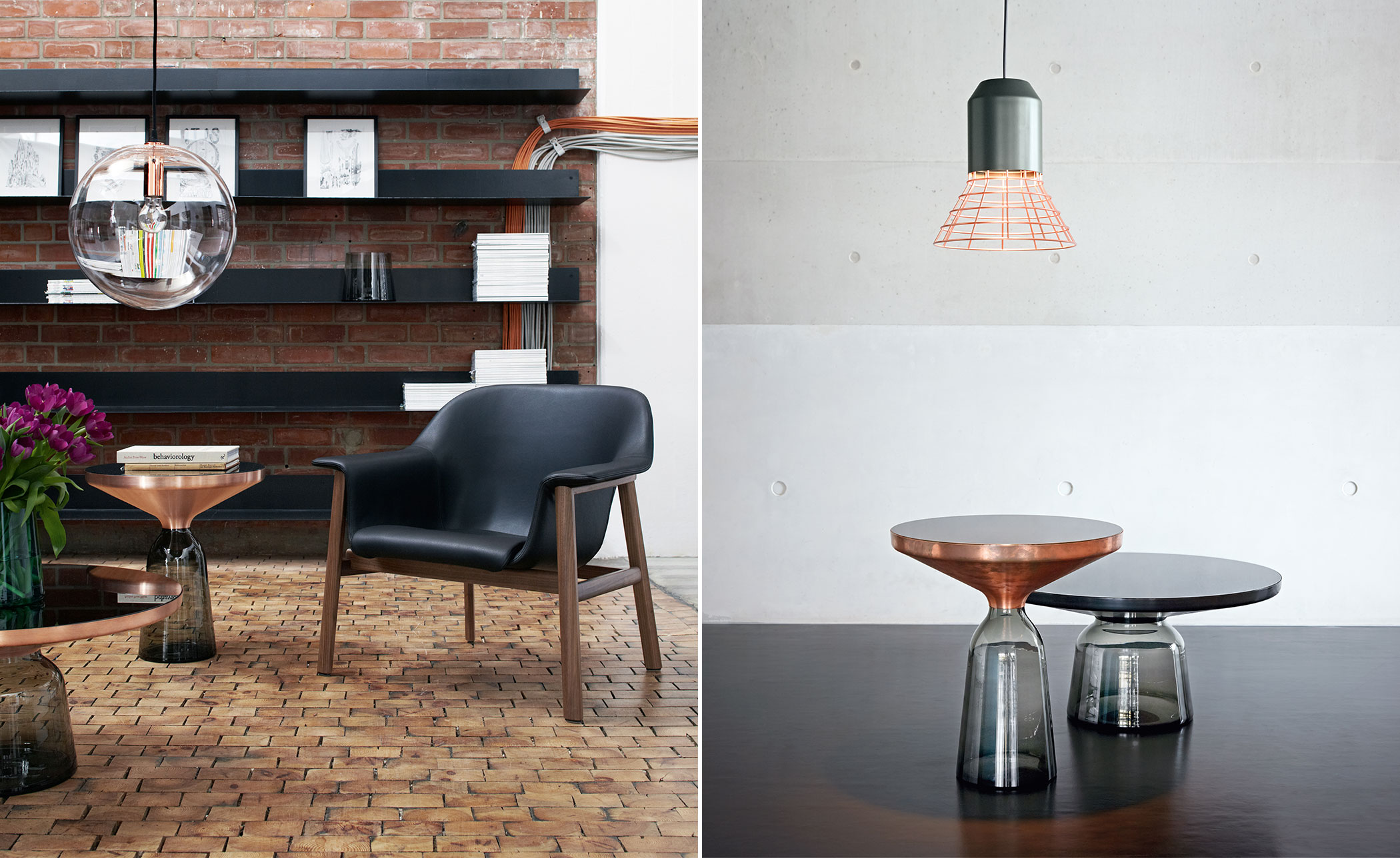 Bell Coffee Table Copper