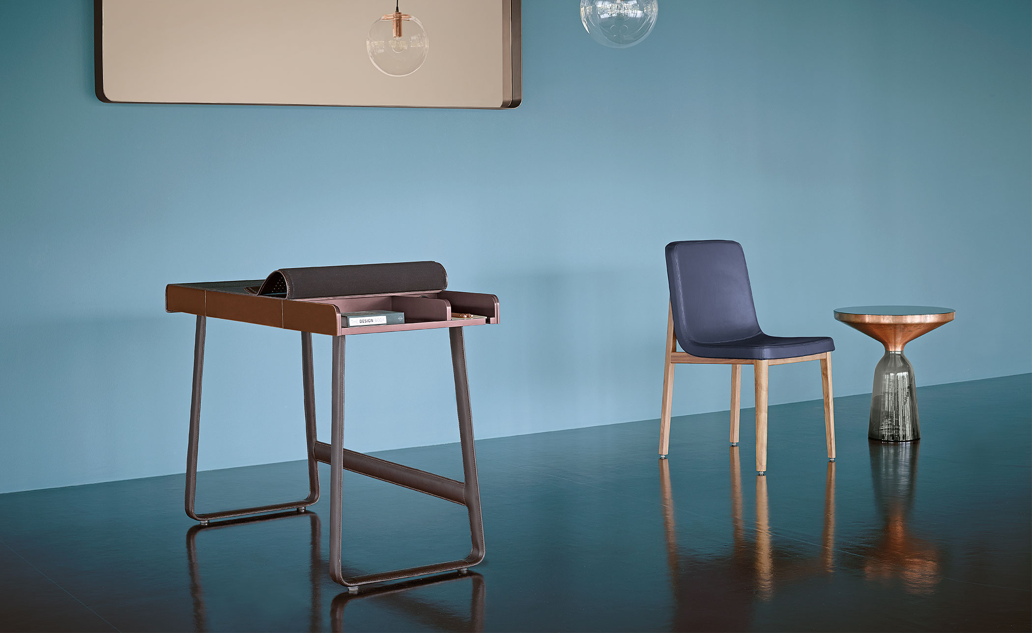 Bell Side Table Copper