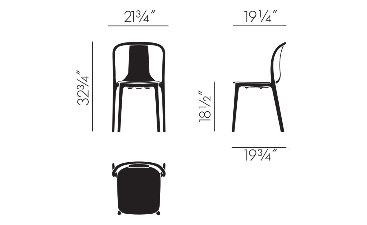 belleville side chair