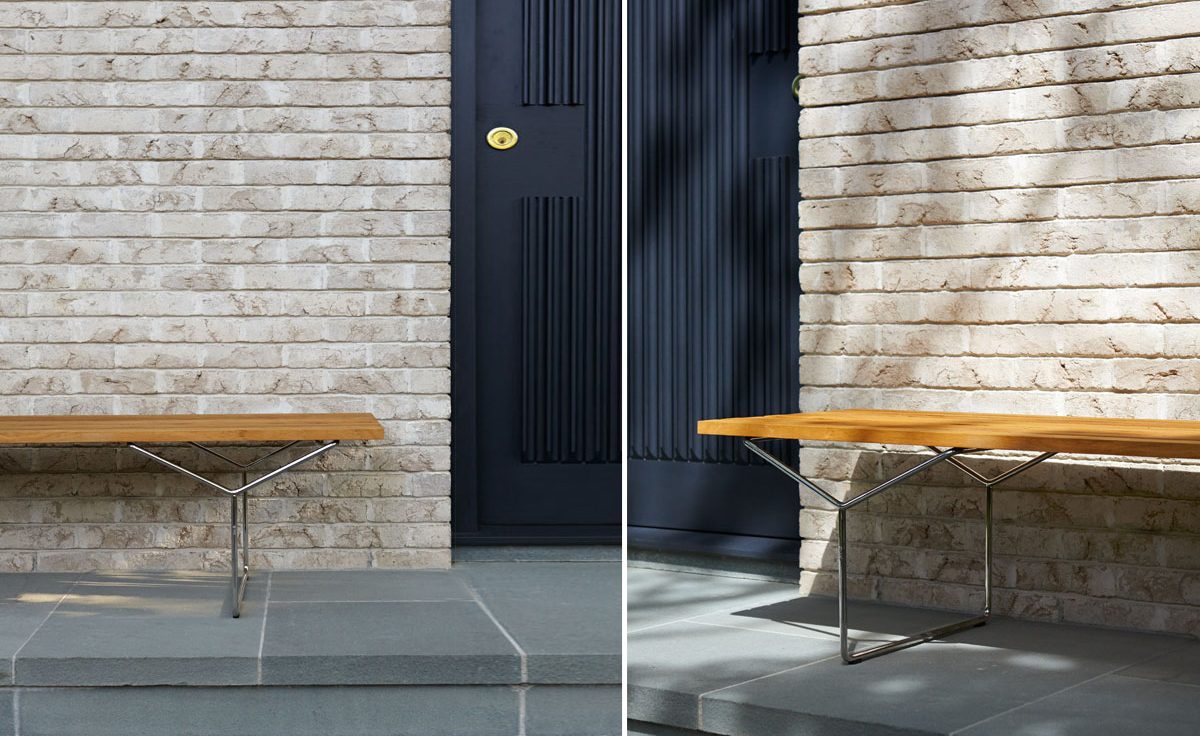 bertoia bench