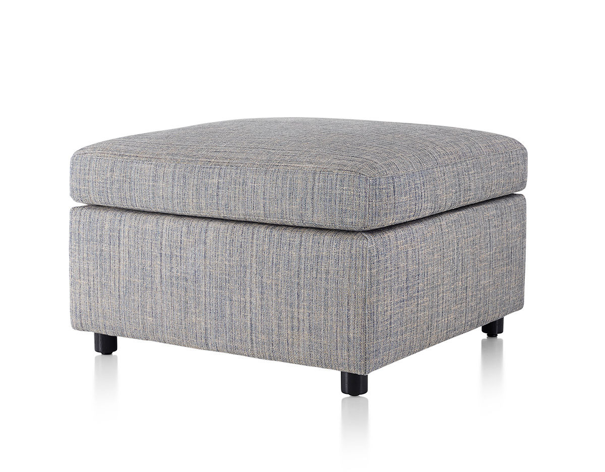 bevel ottoman
