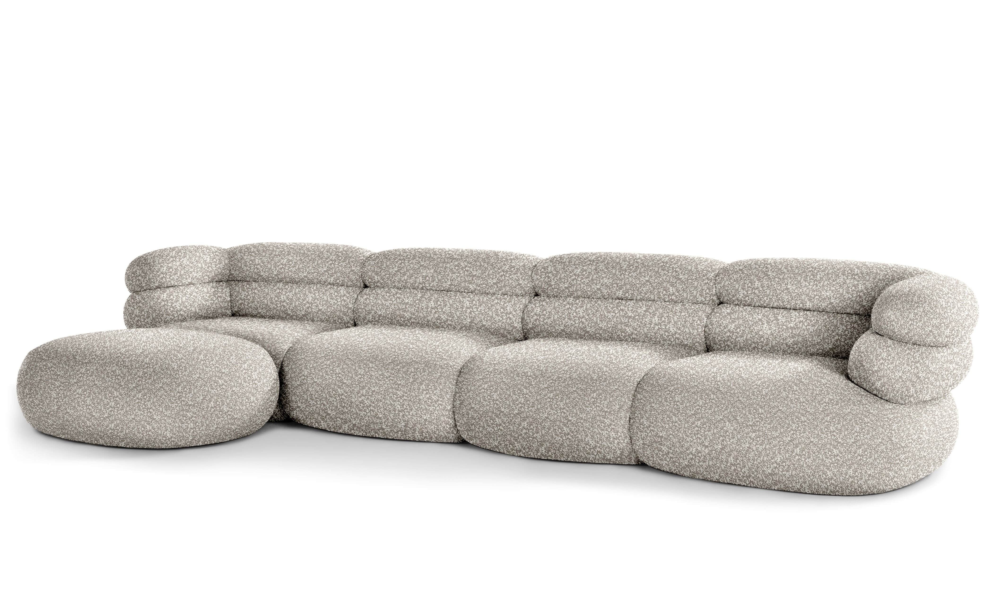 Biboni Sofa Four Seater with Chaise