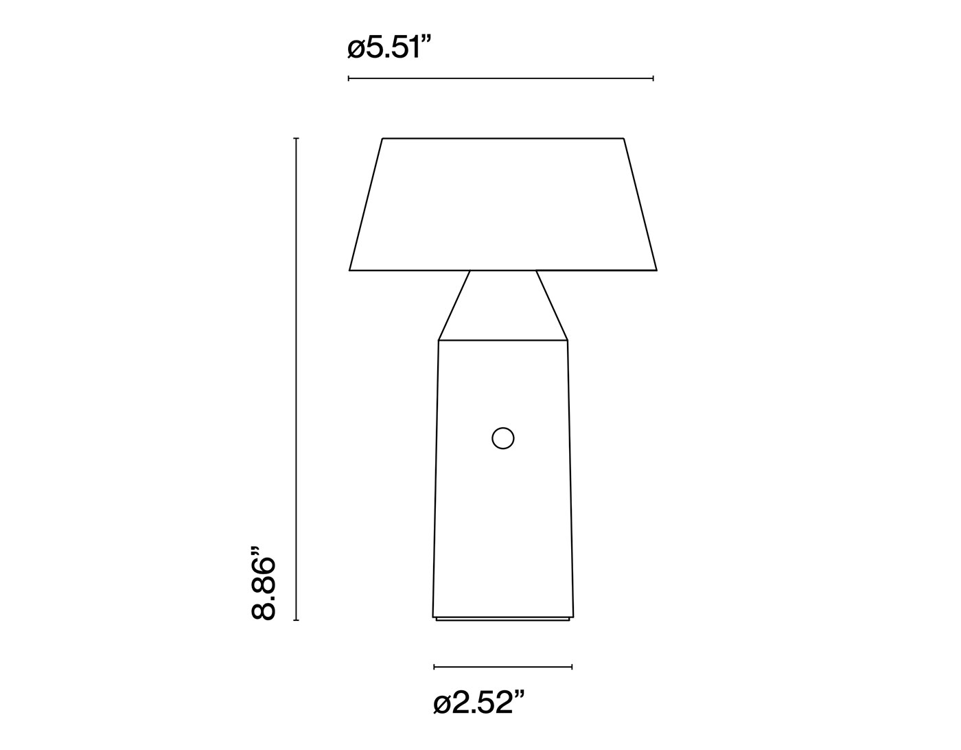 Bicoca Portable Lamp