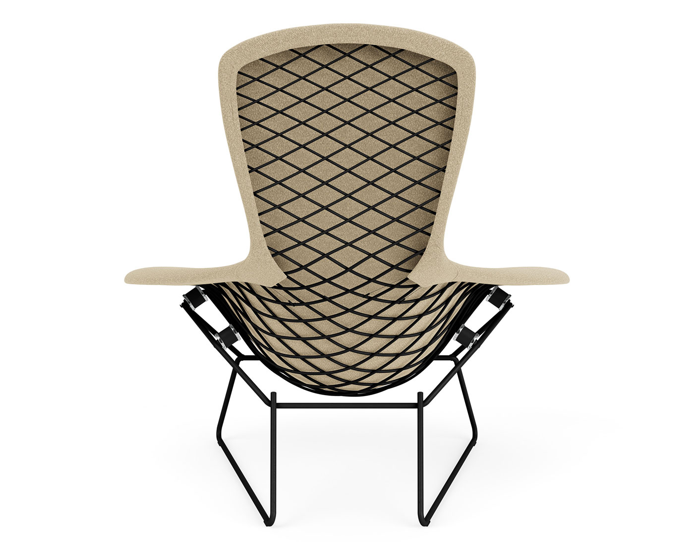 bird chair with no ottoman