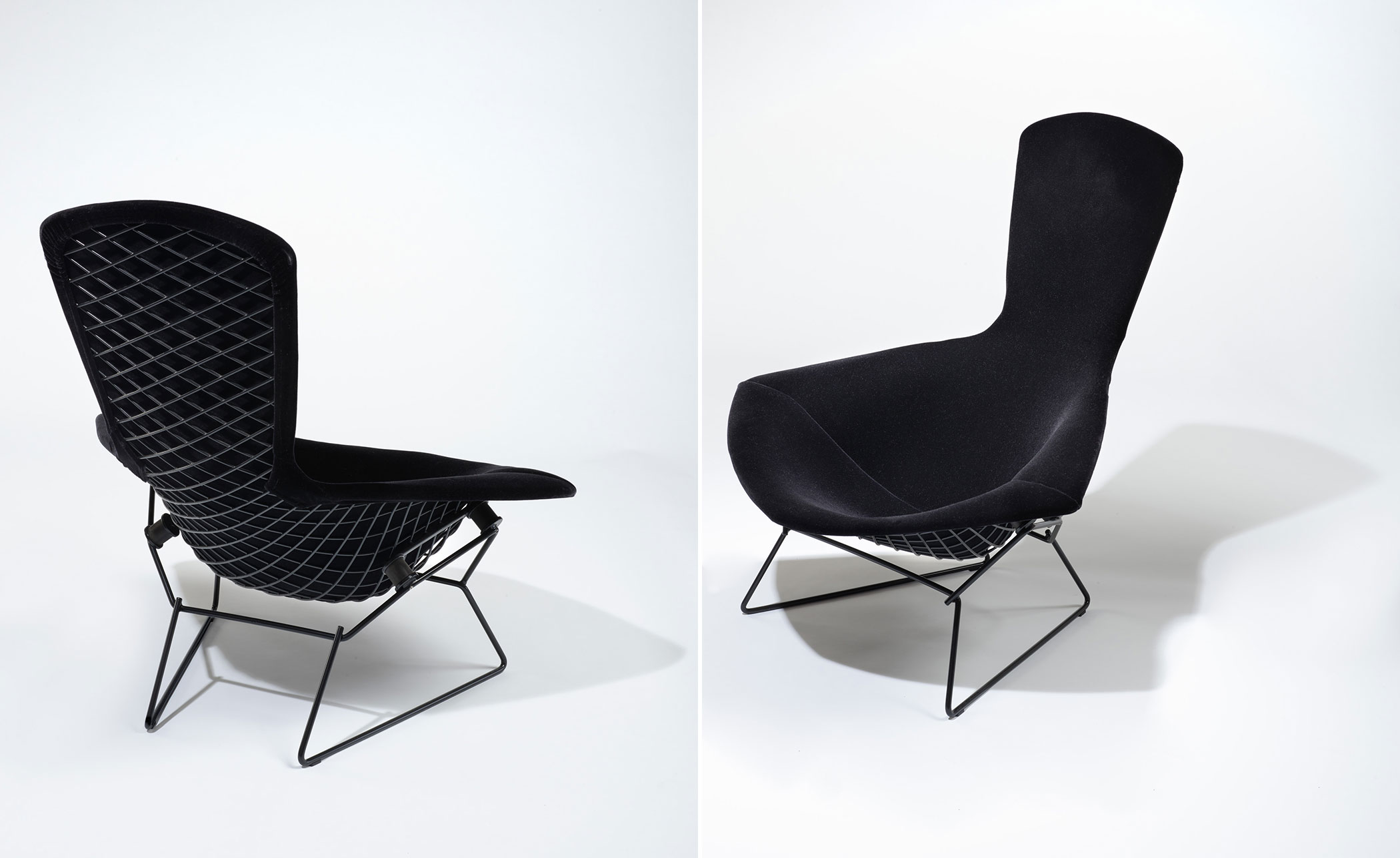 bird chair with no ottoman