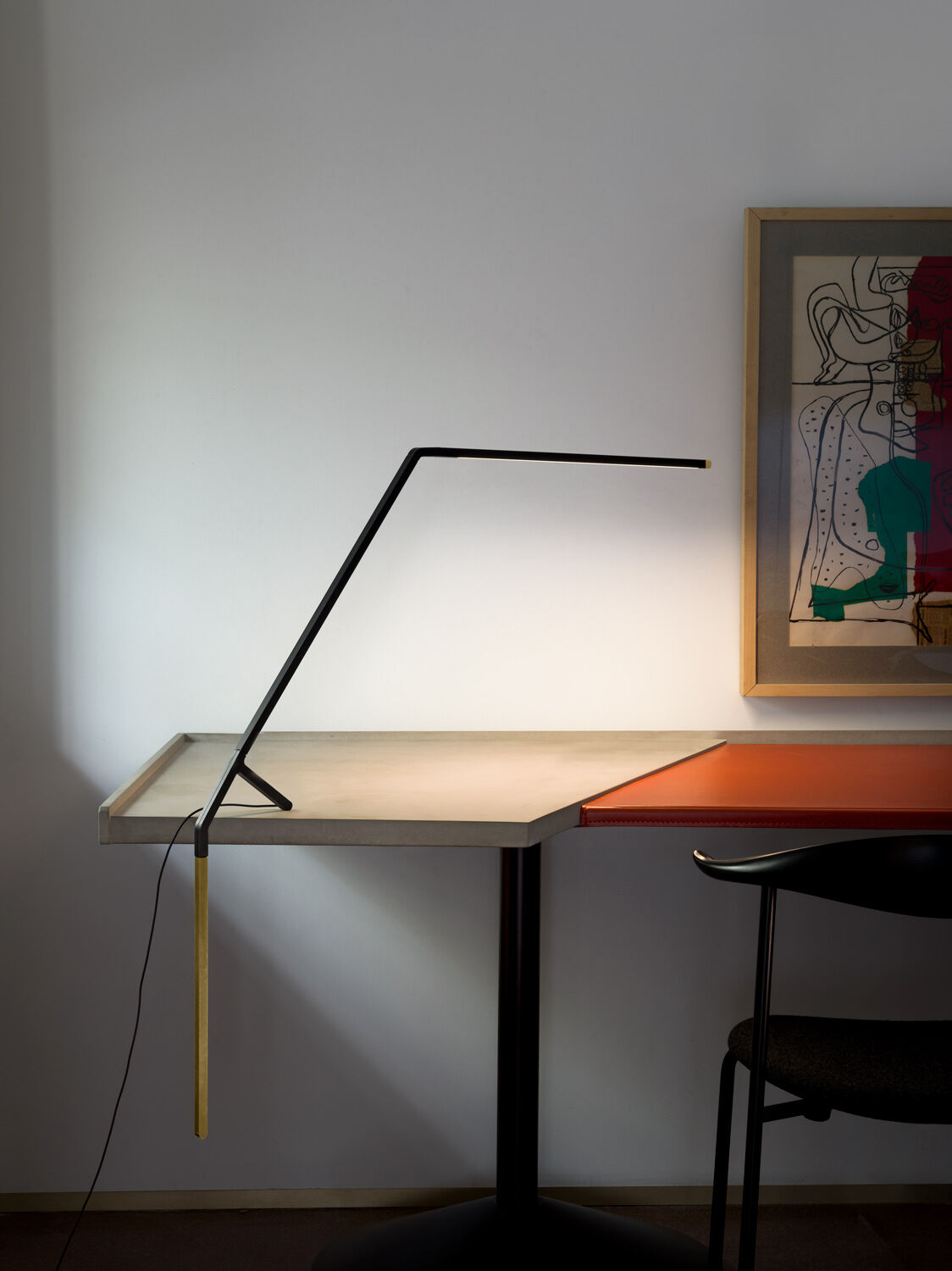 bird led table lamp
