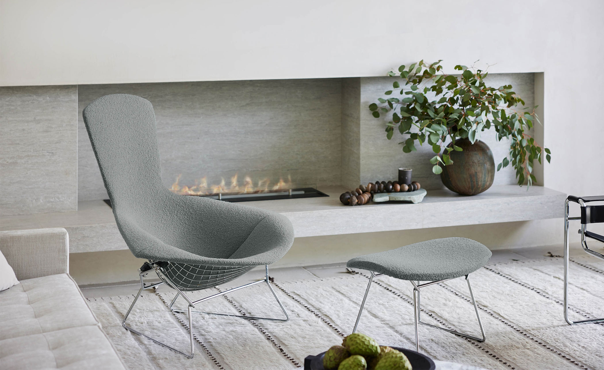 bird ottoman only