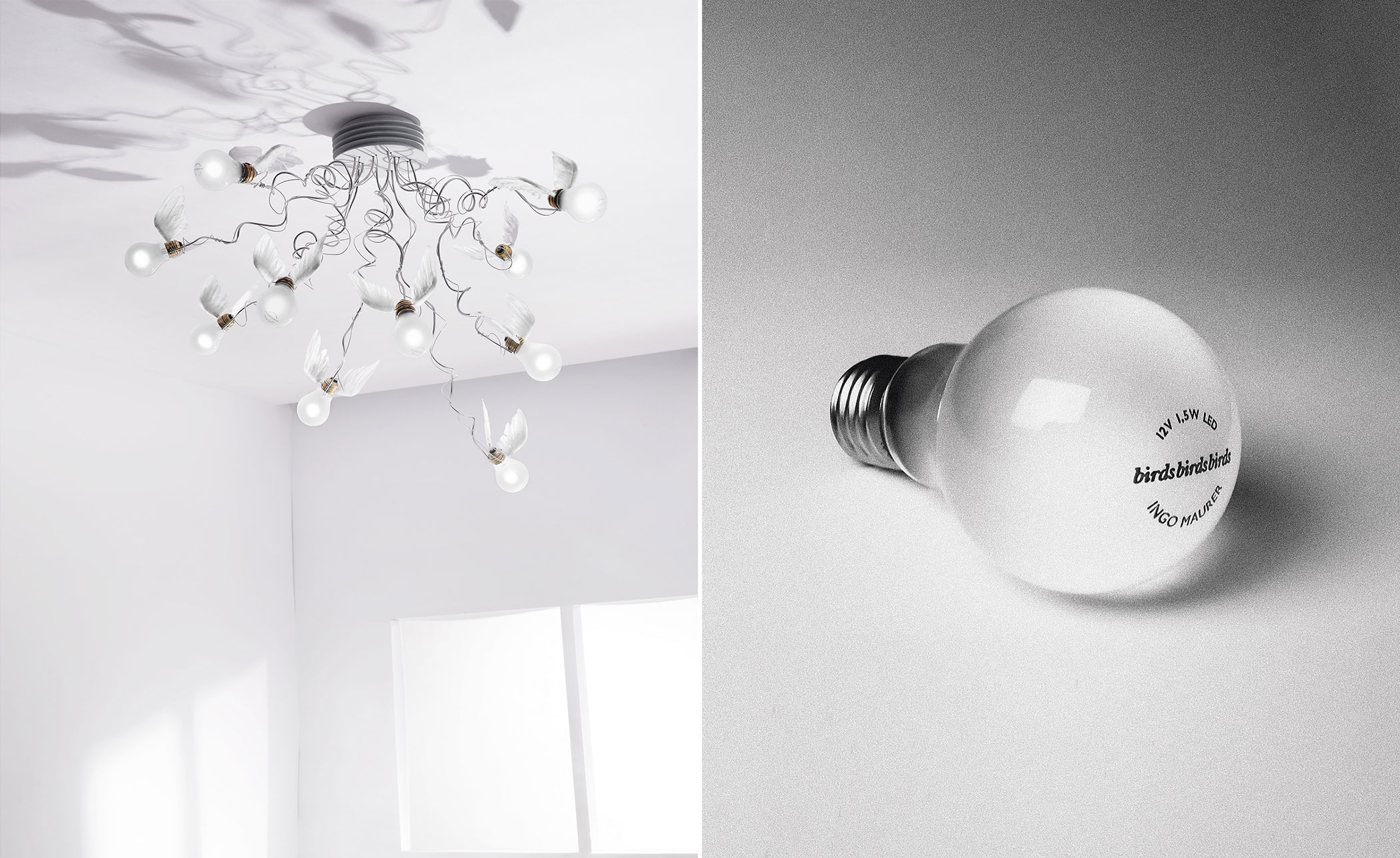 Birdie's Nest Ceiling Lamp