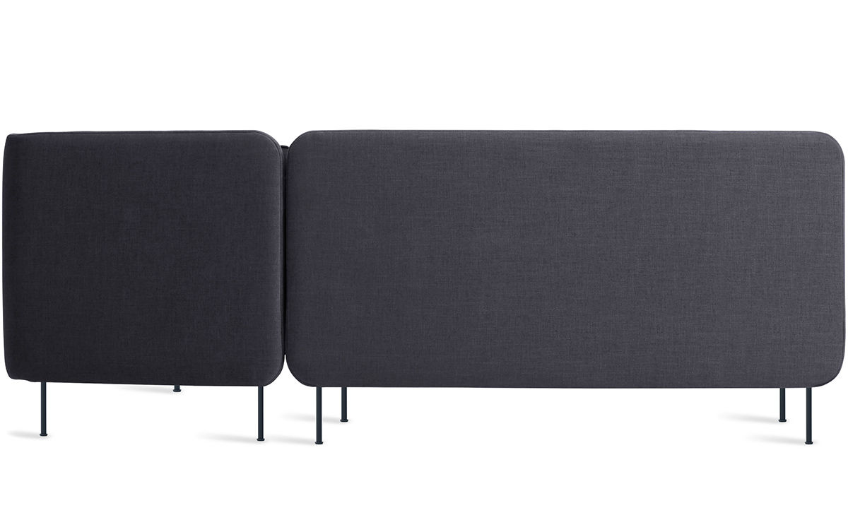 bloke armless sofa with chaise