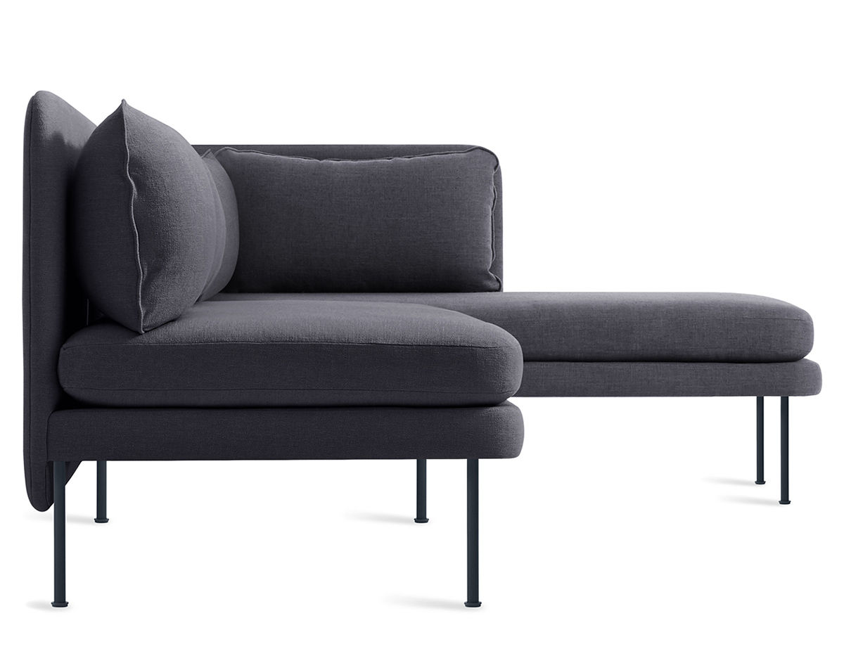 bloke armless sofa with chaise
