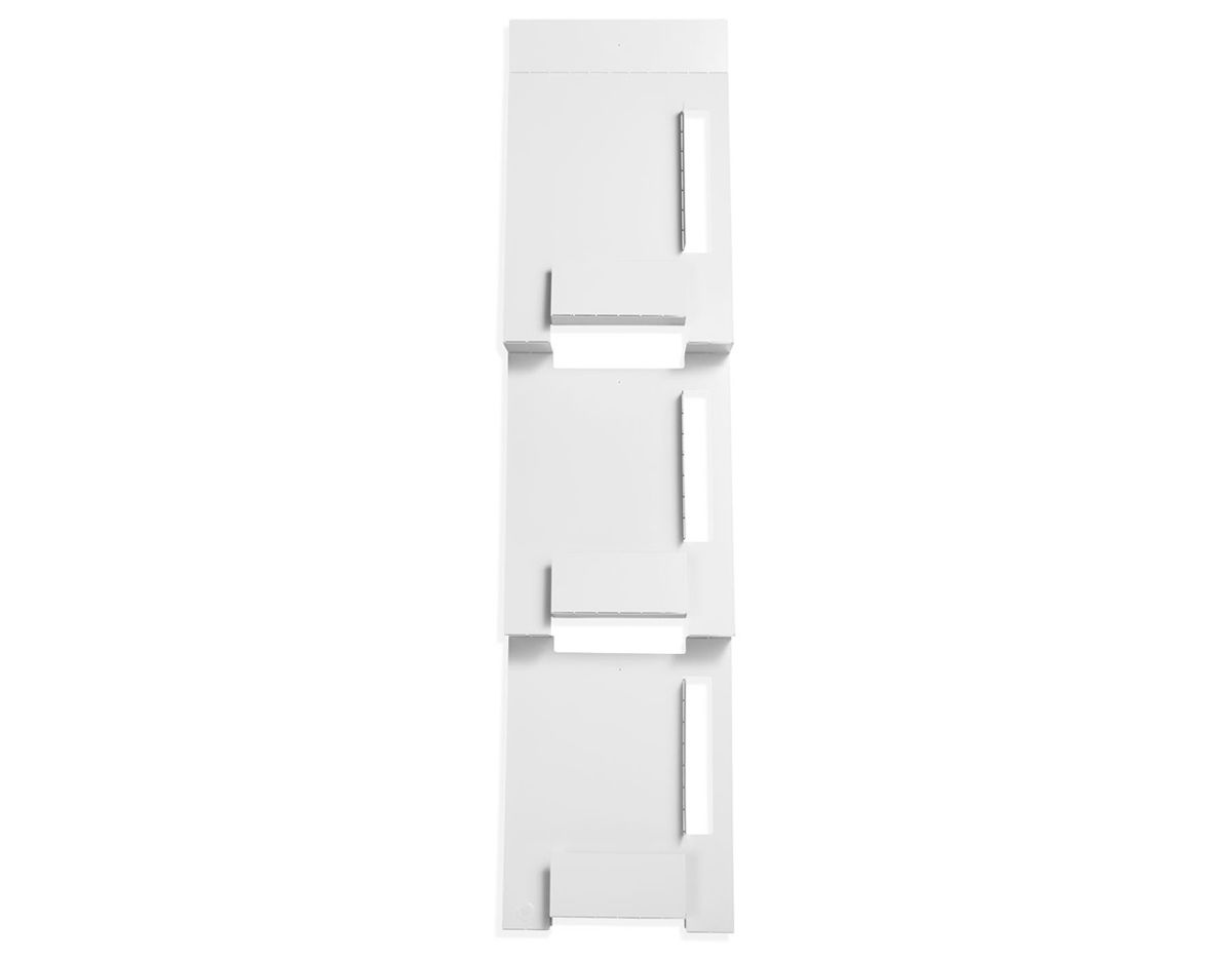blu dot 2d:3d wall mount magazine rack