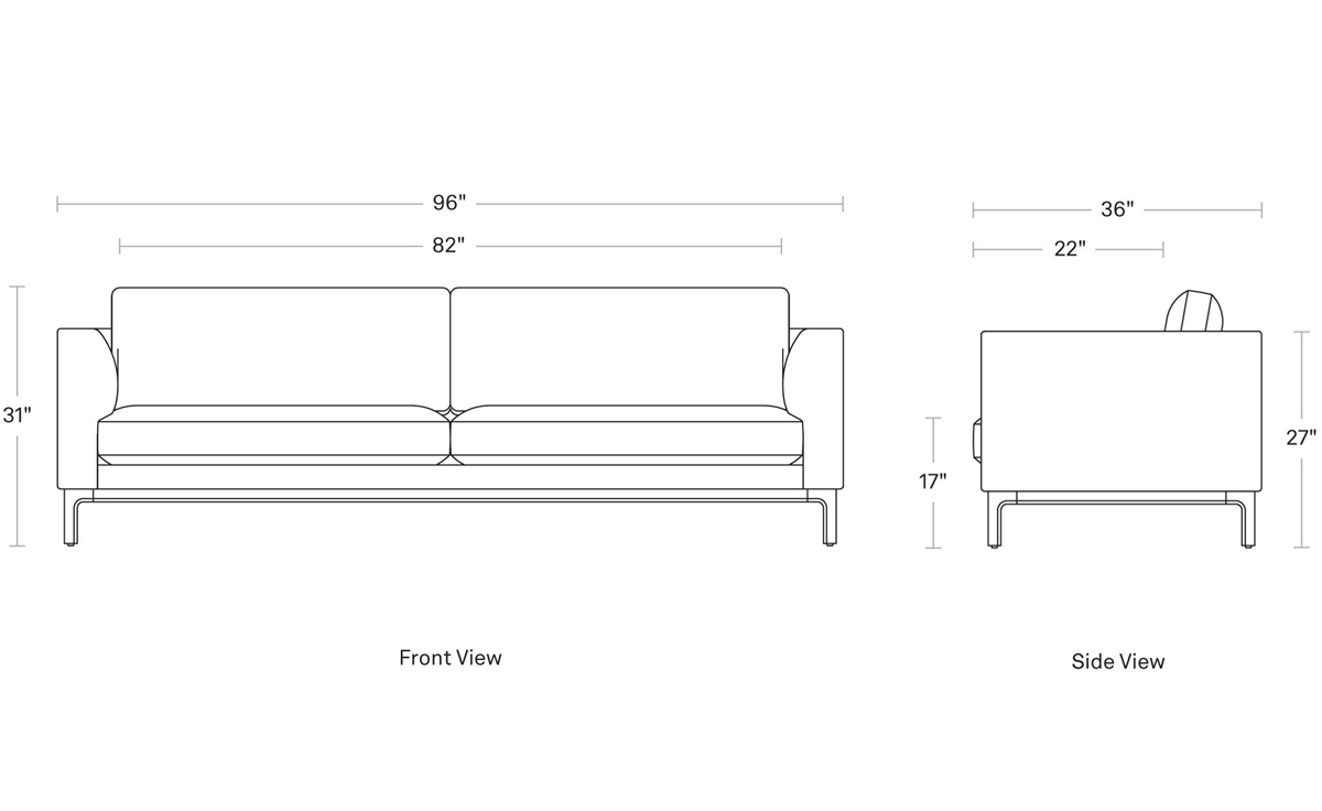 Guide 96" Sofa