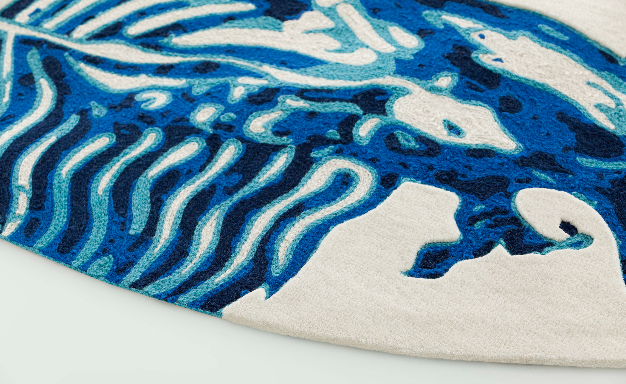 Blue China Rug