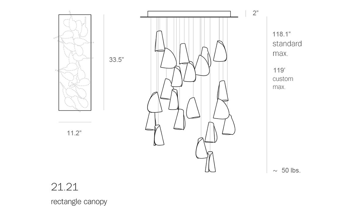 bocci 21.21 twenty one pendant chandelier