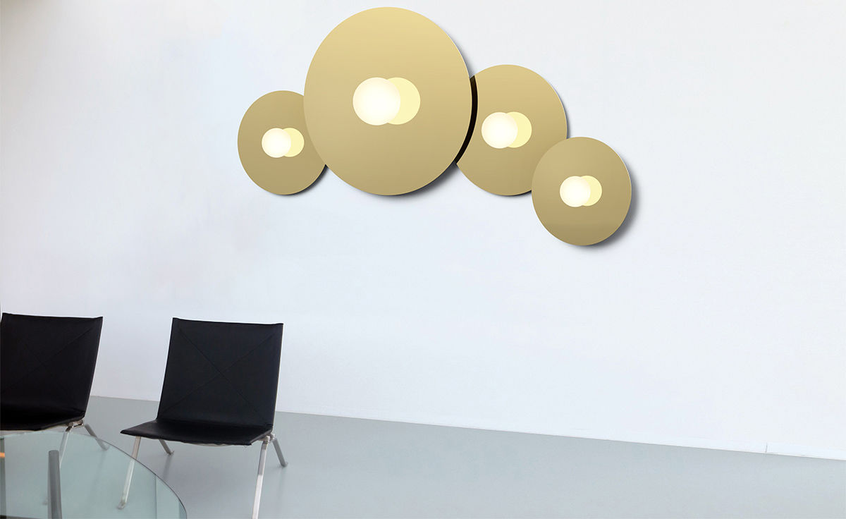 bola disc flush grouping light