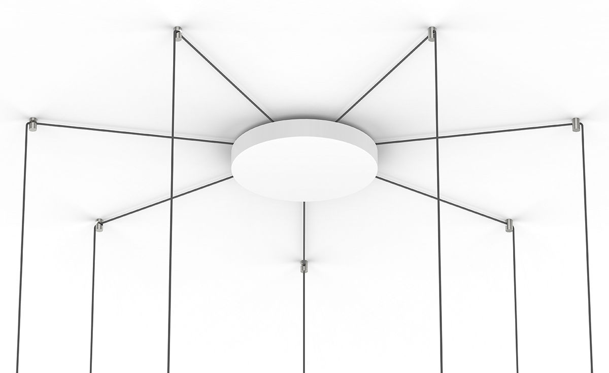 bola disc multi suspension lamp