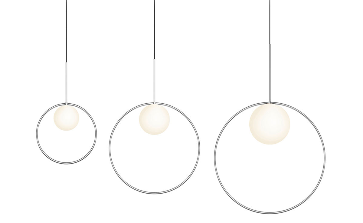 bola halo suspension lamp
