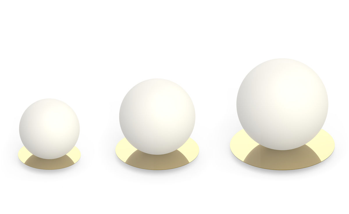 bola sphere table lamp