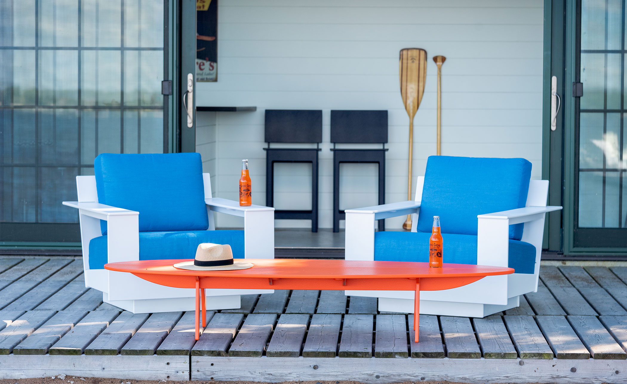 Bolinas Surfboard Coffee Table