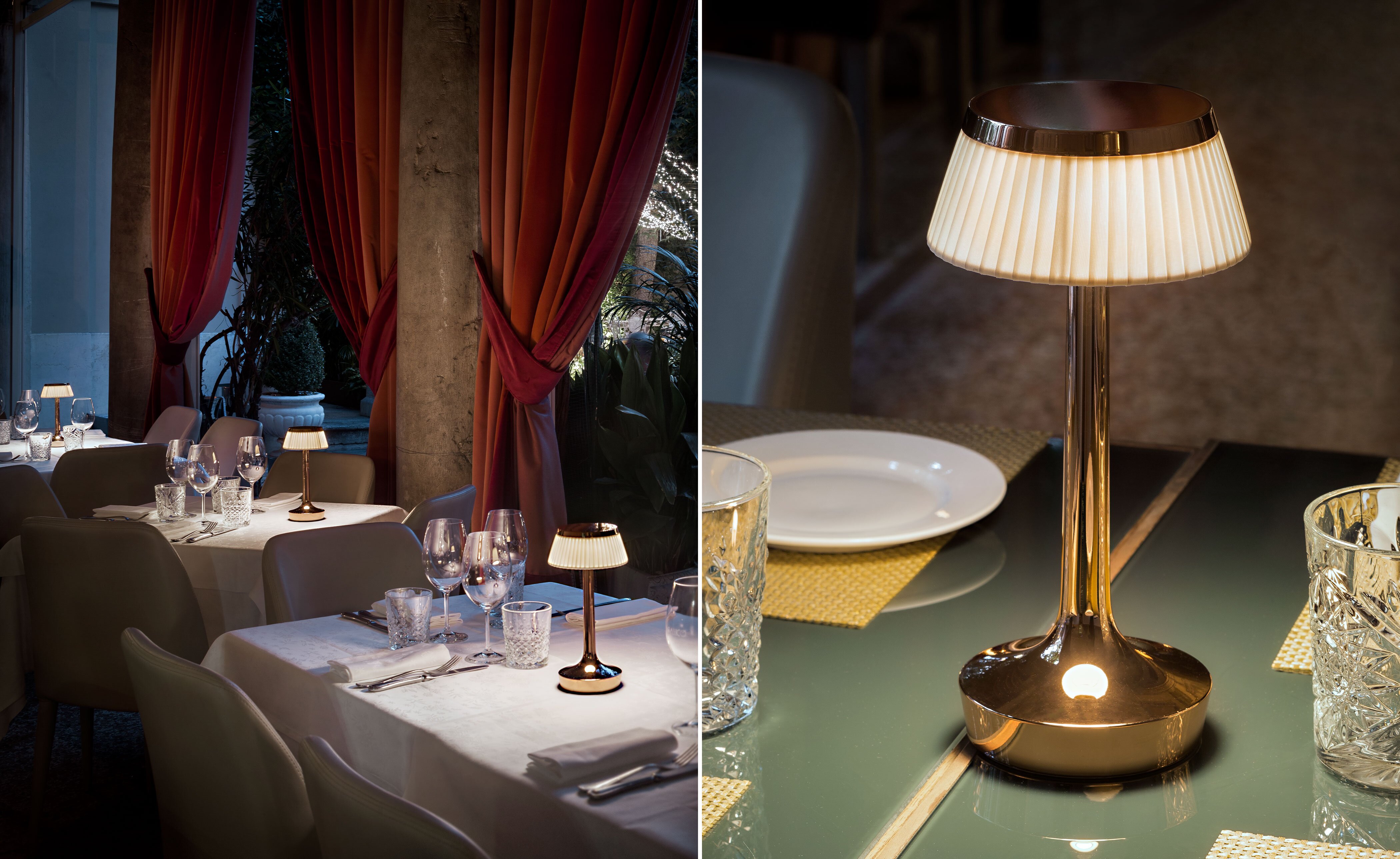 bon jour unplugged table lamp