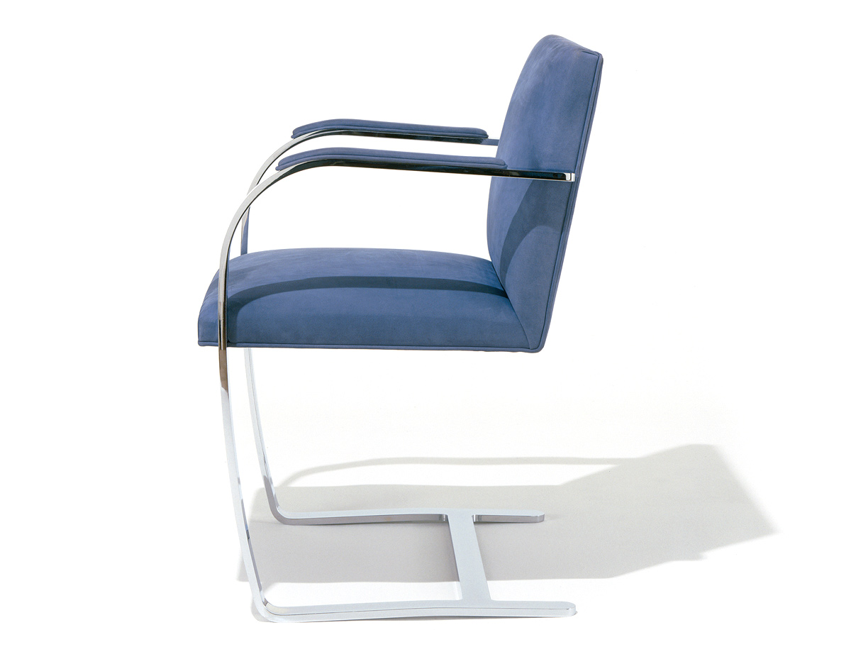 brno chair with flat bar frame