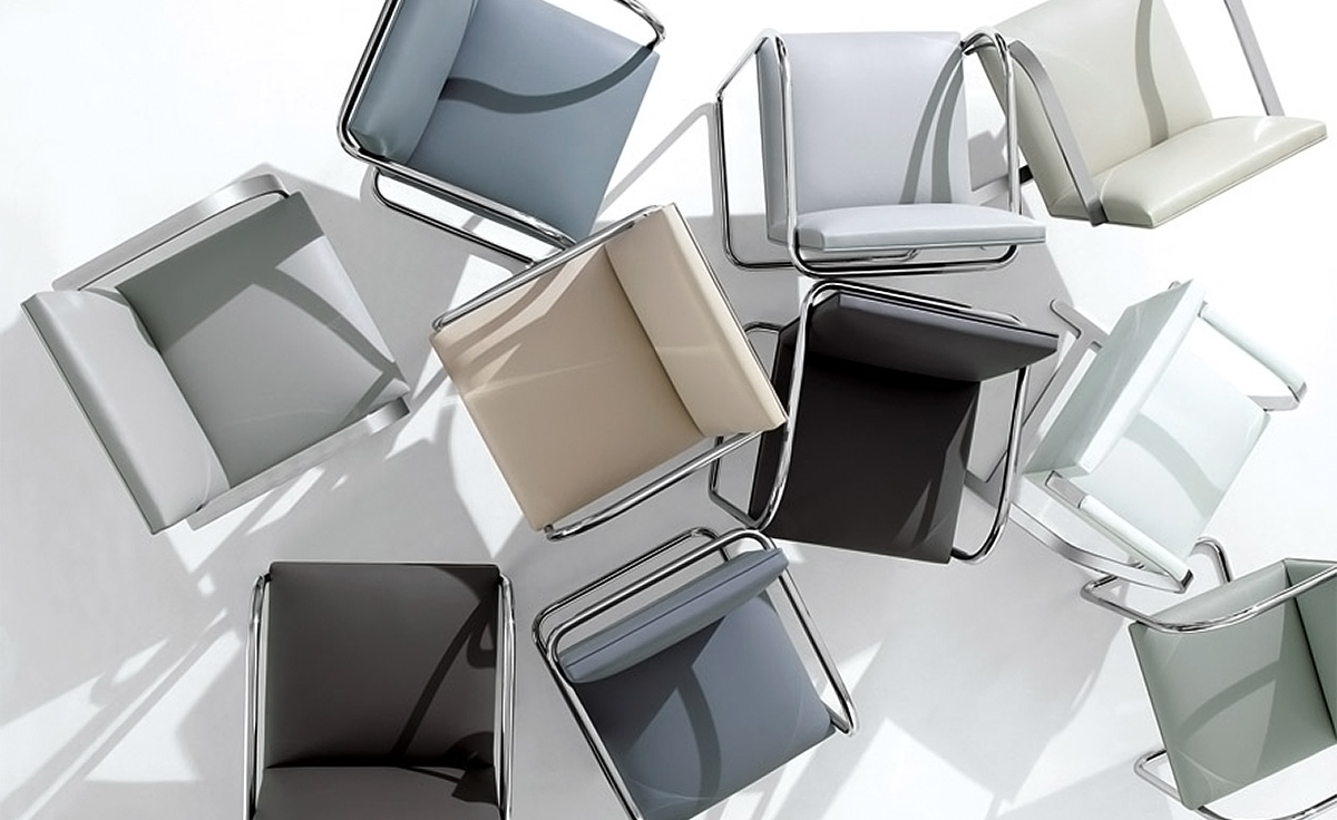 brno chair with flat bar frame