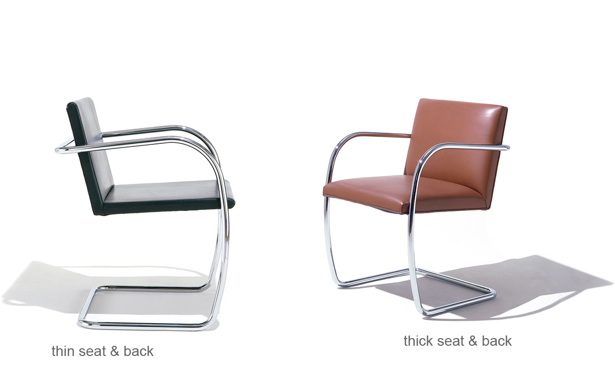 brno chair with tubular steel frame