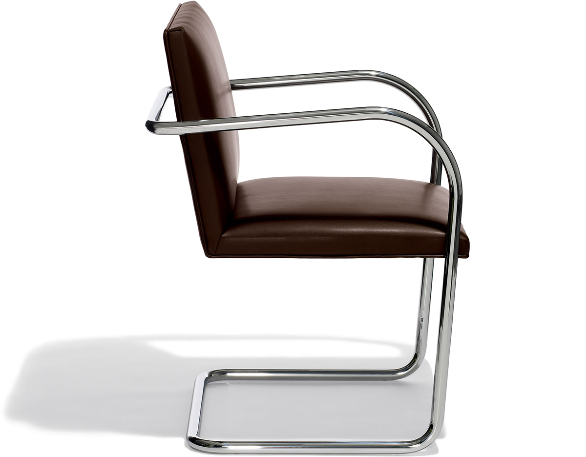 brno chair with tubular steel frame