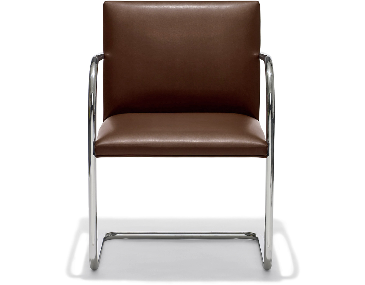 brno chair with tubular steel frame