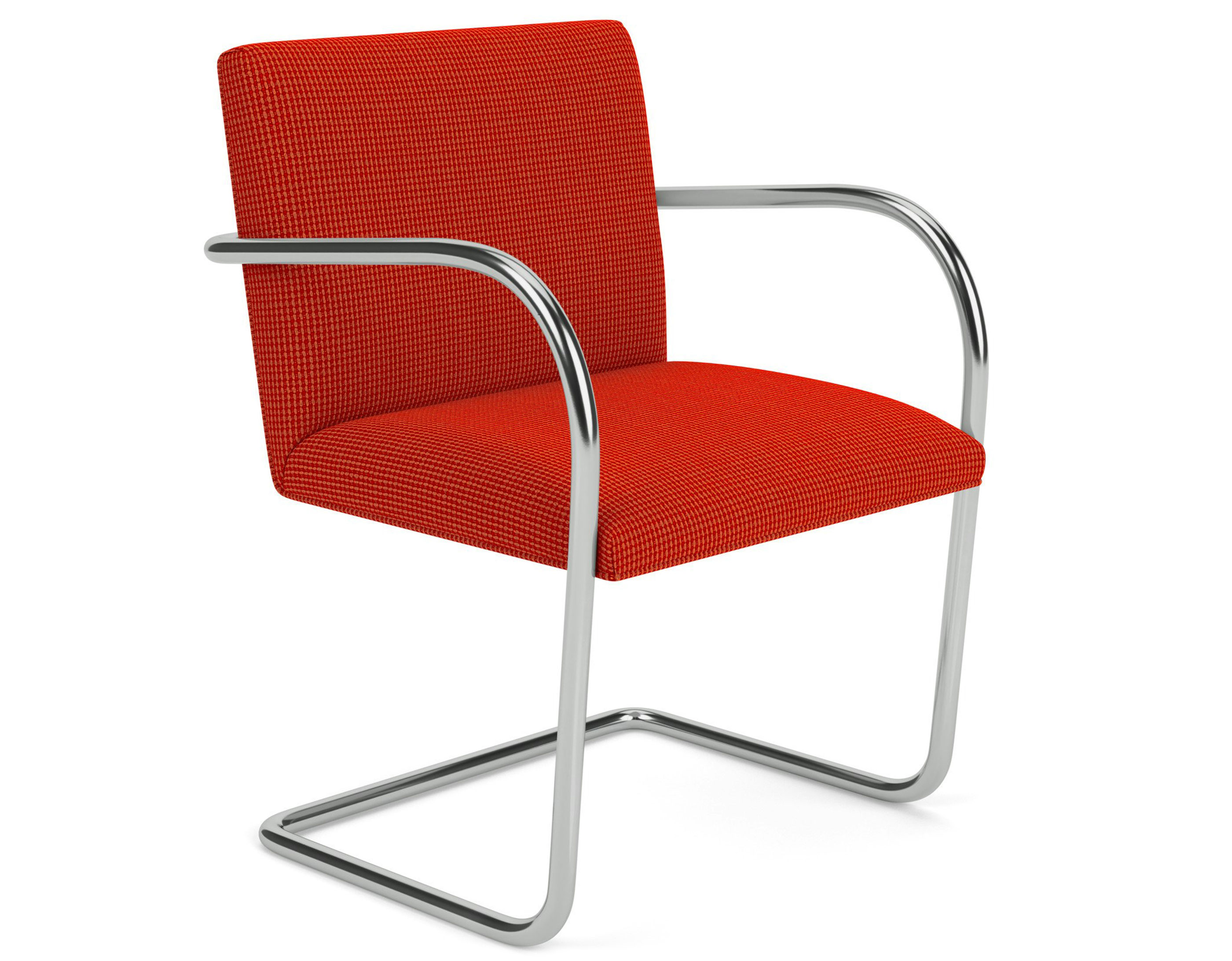 brno chair with tubular steel frame