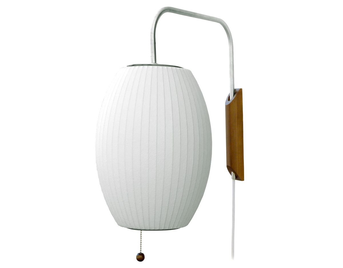 nelson bubble lamp wall sconce cigar