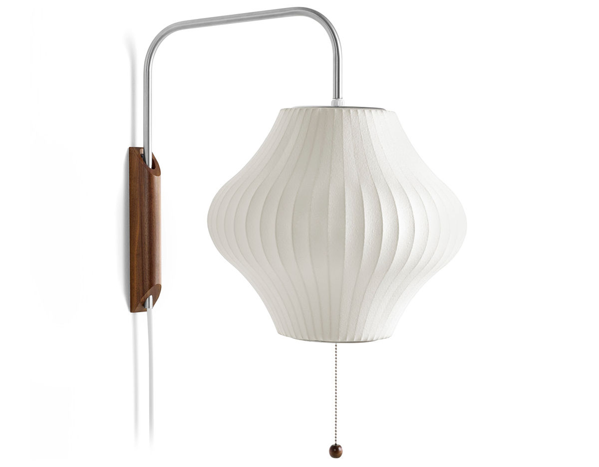 nelson bubble lamp wall sconce pear