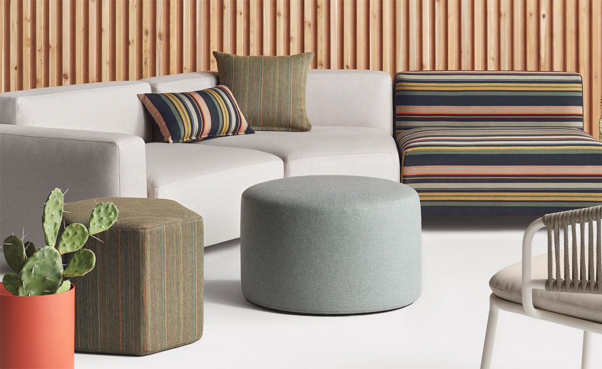 bumper large outdoor ottoman