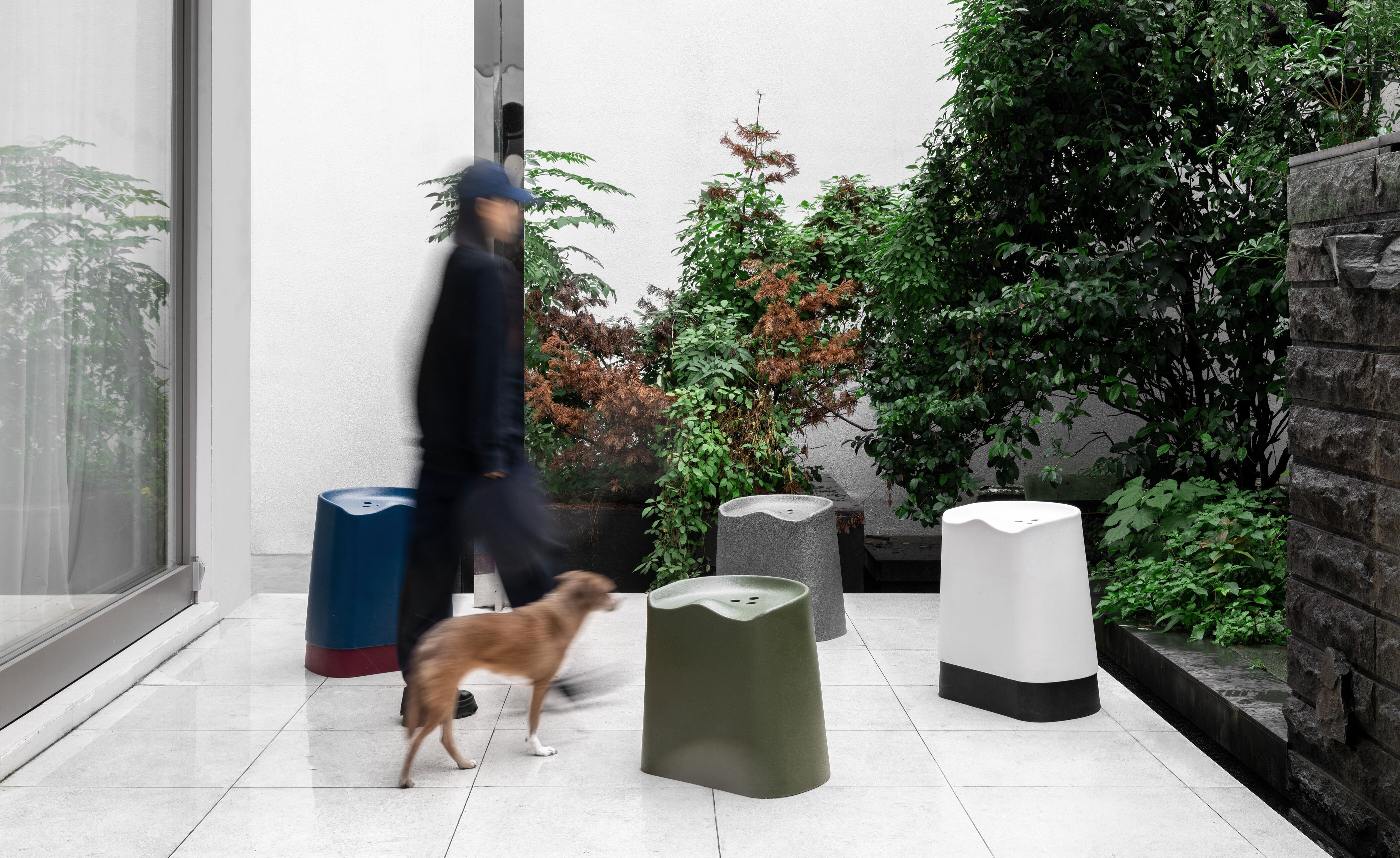Butt Stacking Stool