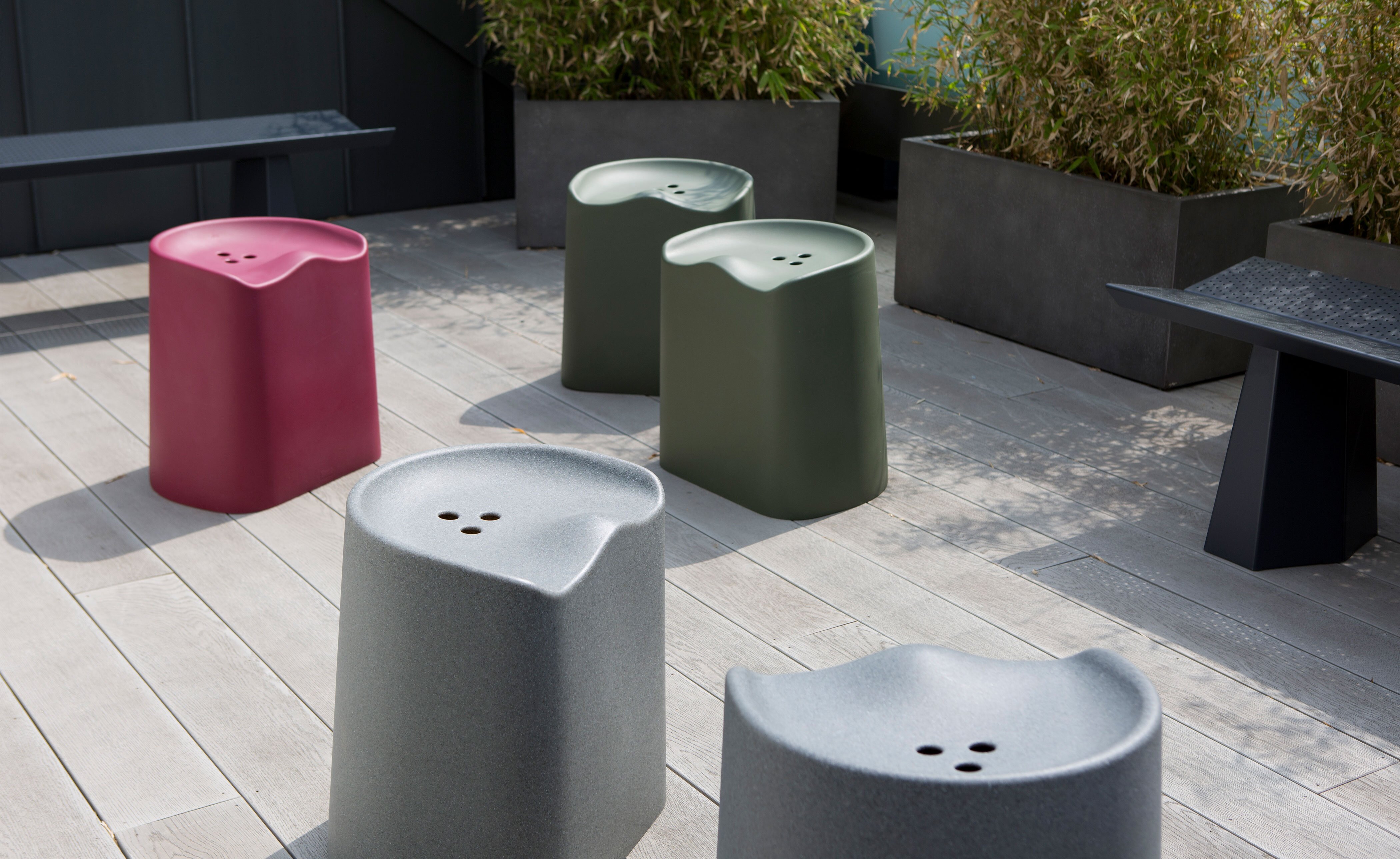 Butt Stacking Stool