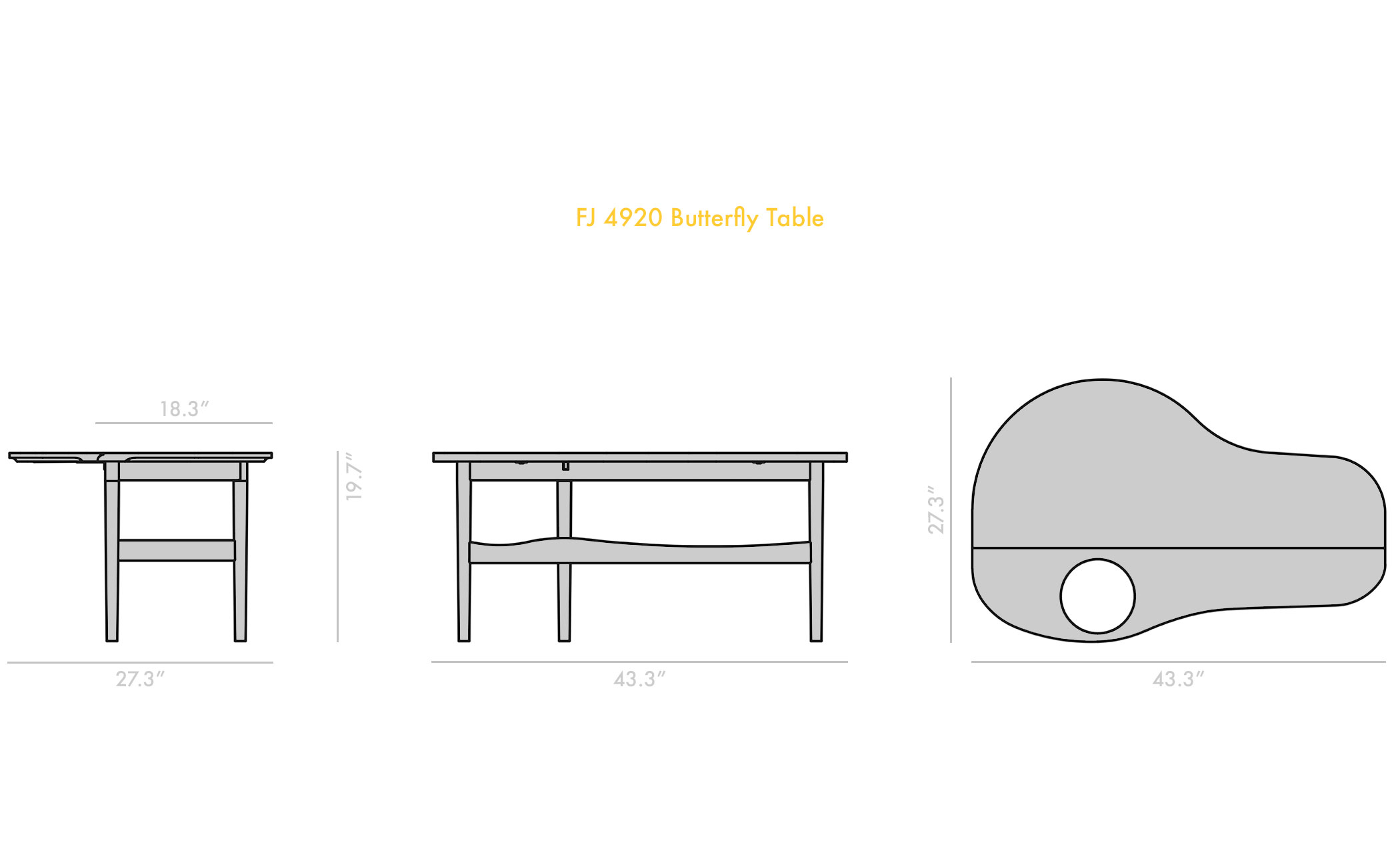 Butterfly Table