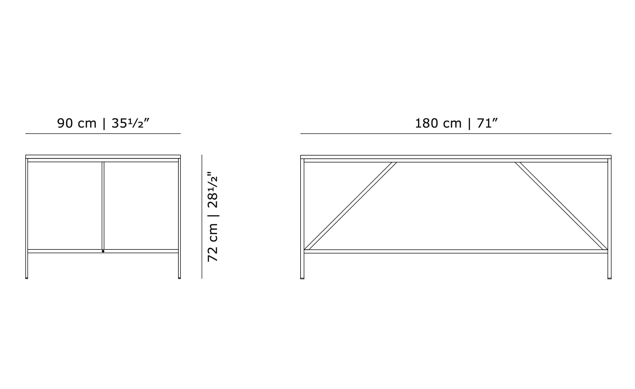 Cache Dining Table