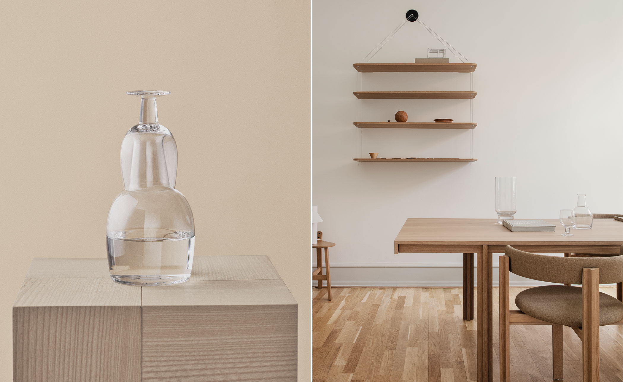 Aldo Bakker Carafe & Glass